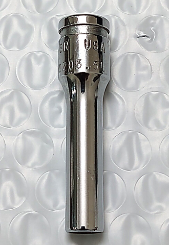 CORNWELL TOOLS USA TM0205.5L, UNIDAD 1/4", 5.5MM. ENCHUFE, 2" PROFUNDO/ALTO, 6 PUNTOS. - Imagen 3 de 9