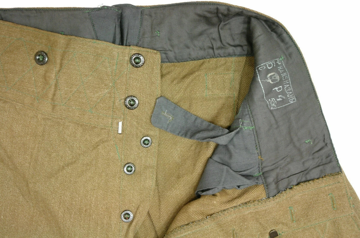 M43 1955 Sz 4 Original cotton Soviet OFFICERS breeches USSR WW2 Red Army  RKKA