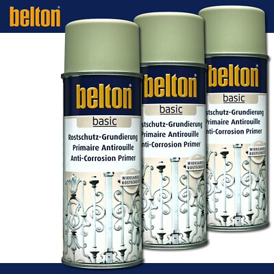 Kwasny Belton basic 3 x 400 ml Rostschutz-Grundierung   Beige
