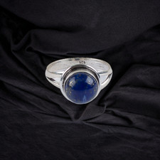 Lapis Lazuli Gemstone 925 Sterling Silver Ring Handmade Jewelry Ring
