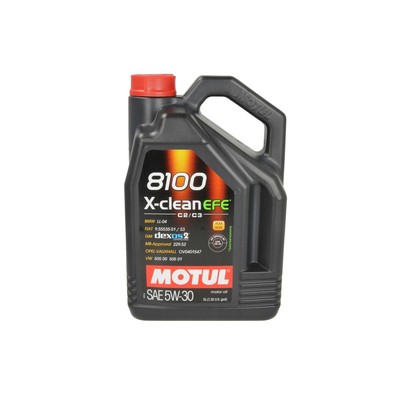 Motoröl MOTUL 109471 8100 X-Clean EFE 5W30 5L [A]