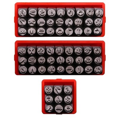 Metal Letter Punches Embossing Tool 3mm Leather Number Letter Punching Tool
