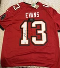 Mike Evans Signed Jersey Tampa Bay Buccaneers #13 COA Black Autographed NFL NEW