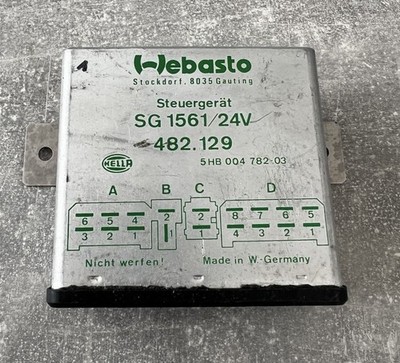 WEBASTO auxiliary heater control Unit SG 1561 482 129 24V 5HB 004 782-03 ECU