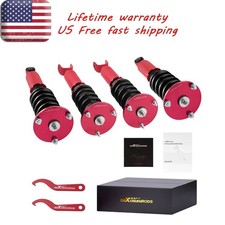 Adjustable Coilover Shocks Kit For Toyota Supra 93-98 Lexus Sc300 Sc400 92-00