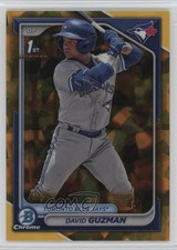 2024 Bowman Sapphire Edition Chrome Prospects Gold 46/50 David Guzman 0o48