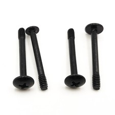 4PCS PC Case Chassis Cooling Fan Grill / Guard Mounting Metal Screws Replacement