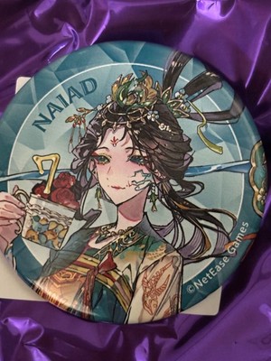 Identity V Sweet Paradise Collab 7th Anniversary Grace Pin Badge  Opened,