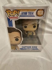 VAULTED Funko Pop! Vinyl: Captain Kirk #1138 Star Trek w/ PROTECTOR!