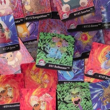 CHOOSE YOUR 1999 Pokémon Series 1 Action Flipz Lenticular Artbox Vintage