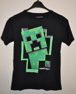 Mojang Studios Tshirt, Minecraft, Jungen, Gr. 11/12 Jahre, schwarz/ grün
