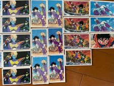 Vintage Menko Card Japanese Dragon Ball Coola Ginyu Force Son Goku Lot