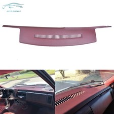 Garnet Burgundy Dashskin Dash Pad Cover For Chevy Gmc Trucks 1988-1992 1993 1994 Garnet Burgundy Dashskin Dash Pad Cover For Chevy Gmc Trucks 1988-1992 1993 1994
