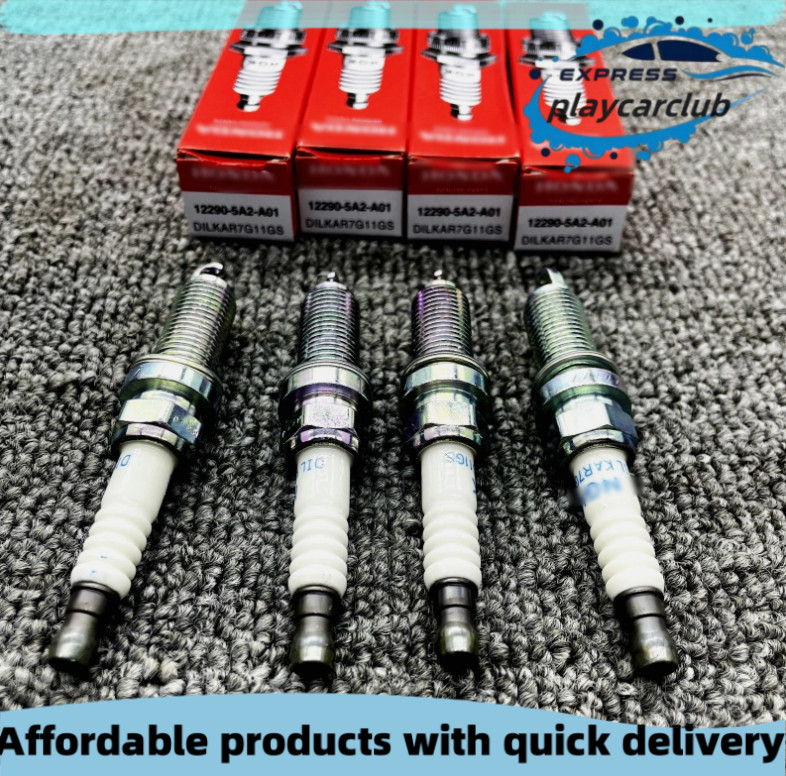 FITS FOR HONDA ACC NGK 91578 DILKAR7G11GS 12290-5A2-A01 IRIDIUM SPARK PLUGS 4PCS