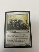 MTG Magic the Gathering Mirrodin Leveler Card Rare MRD Edition