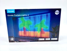 NEW Govee RGB Curtain Lights 2 1040 LEDS Model H70B4 (IP65 Waterproof)