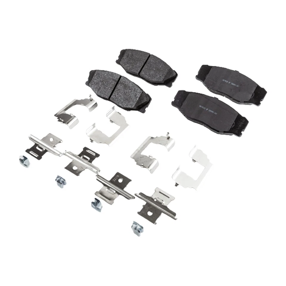 Juego de pastillas de freno delanteras NAO para Toyota T100 1993-1998 tracción trasera 1/2 tonelada Foto 2 de 4