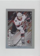 2022-23 Topps Chrome NHL Sticker Collection Refractor /99 Adam Gaudette #348 2vh