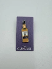 THE GLENLIVET 14 YEAR SCOTCH WHISKY LAPEL PIN NEW WITH TSHIRT