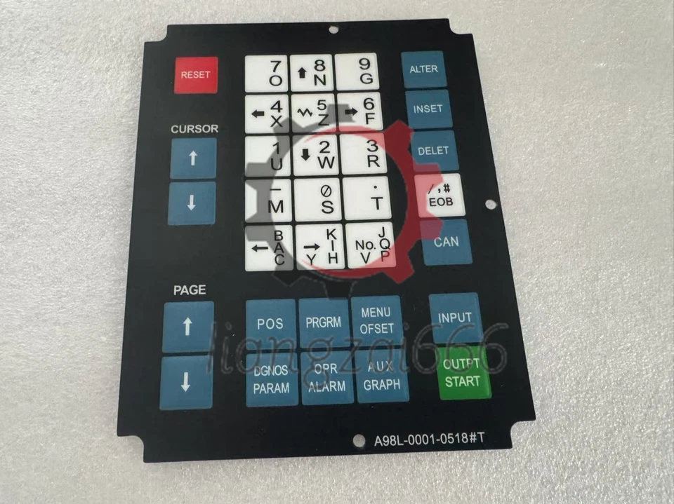 FANUC NEW A98L-0001-0518#T KEYSHEET MEMBRANE KEYPAD FOR 32 KEY - Image 3 of 3