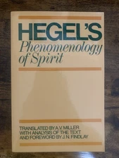 Hegel’s Phenomenology of Spirit (Translated by A.V. Miller)