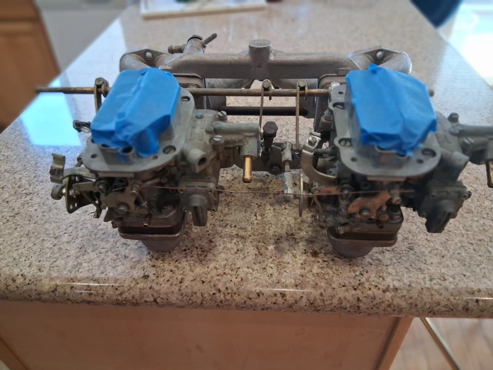 Triumph  Tr6 Daul Webers - Image 4 of 4