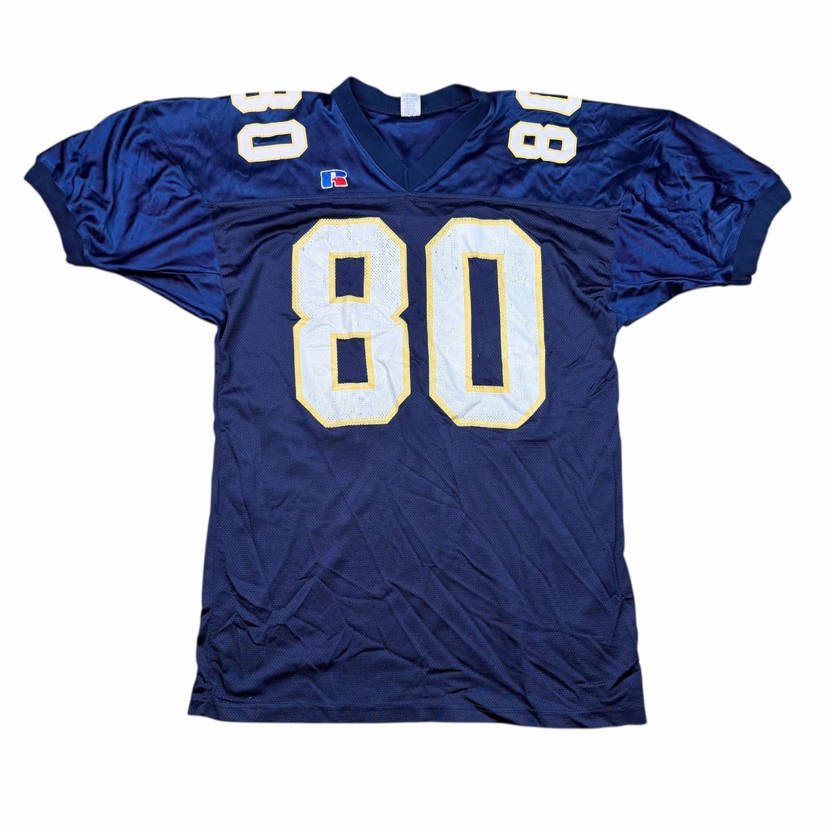 Vintage Russell Athletic Georgia Tech NCAA Jersey #80 Adult Size