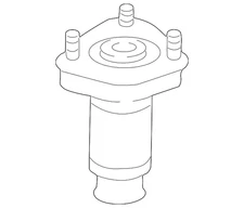 Genuine Toyota 1992-2003 Avalon Camry Solara Suspension Strut Mount 48760-06050