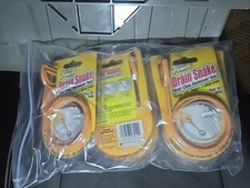 6Pcs 25" Hair Drain Cleaner Tool Set – Snake Clog Remover for Sink, Tub & Shower