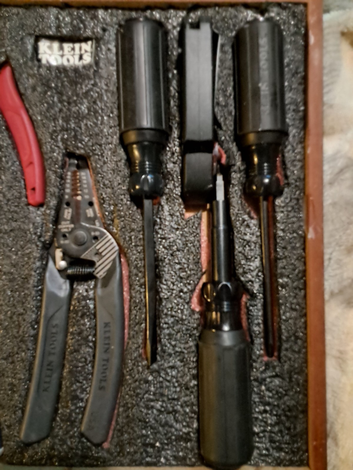 Klein Tools Limited Edition Blackout and American Forged  Sets In A Case
