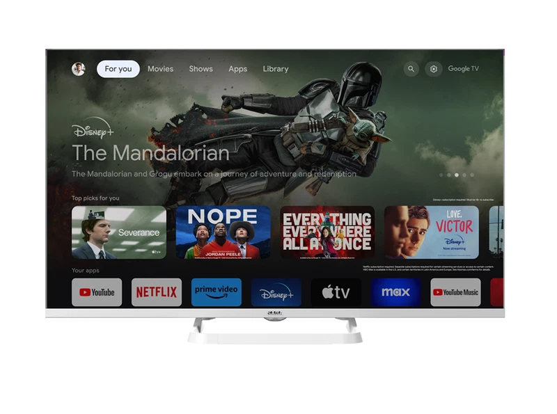 Televisore SMART TV 40 Pollici HD SABA TivùSat Satellitare SAT WiFi Cuffie NUOVO, fotografia 8 di 9