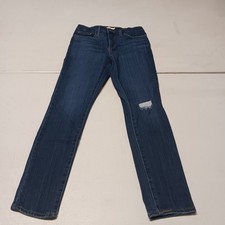 Levi's 311 Shaping Skinny Jeans Womens Size 28 Blue Distressed Denim Mid Rise