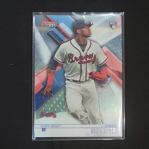 2018 Bowmans Best Ronald Acuna Jr RC Rookie #51 Atlanta Braves Raw ( QTY )