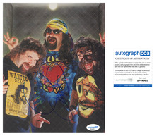 Mick Foley signed "CACTUS JACK Dude Love MANKIND" 8x10 Photo EXACT PROOF WWE COA