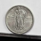 1917 Standing Liberty Quarter - Type 1 w/ FH - UNC Details, Cleaned (#62193-L)