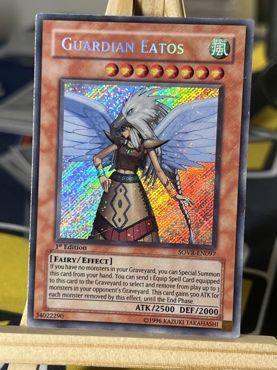 Guardian Eatos SOVR-EN097 Secret Rare 1st Edition Lightly Played 