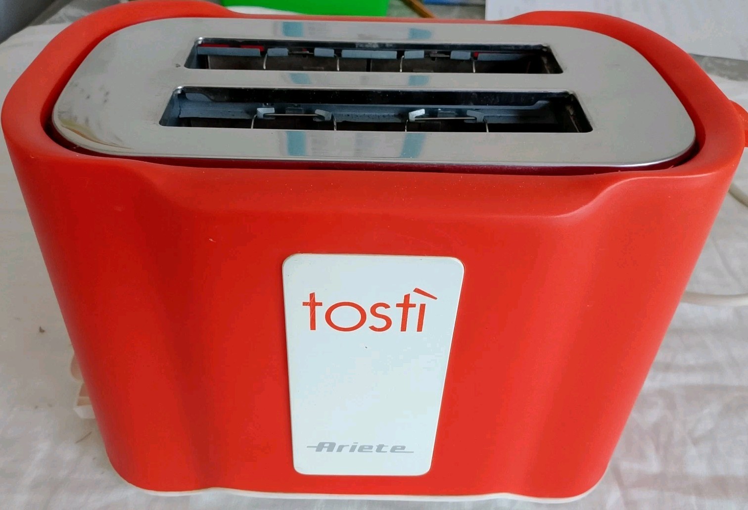 TOSTAPANE ARIETE TOSTI' 6 Livelli doratura Pinze inox scongelamento 500w
