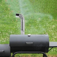  Stainless Steel Chimney Pipe Camping Stove Accessories Elbow Flue for Tent