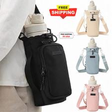 Water Bottle Carrier Bag Crossbody Water Bottle Holder Water Bottle Sling Bag