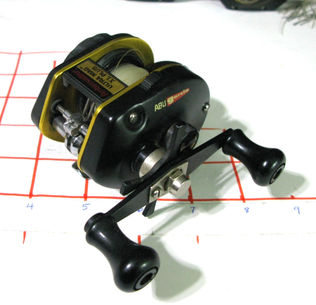 Abu Garcia Ambassadeur Ultra Mag XL Plus Reel, Level Wind, L
