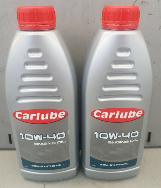 Carlube Semi Synthetic 10w40 A3/b4 Motor Oil 1l Litre X 2 for sale