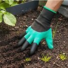 Gardening Claw Gloves For Digging Planting Pruning Tools Lawn Care 8 Claws