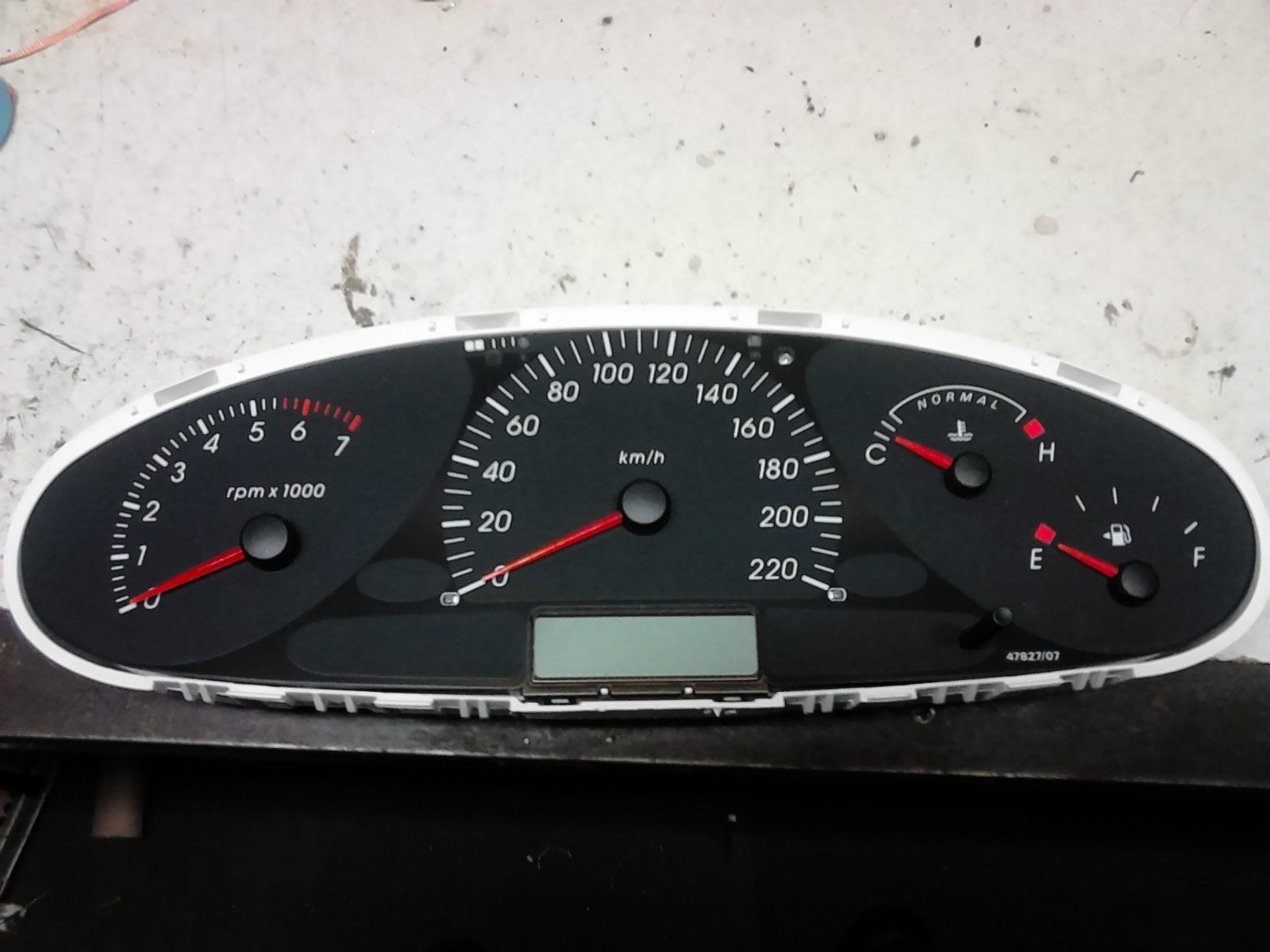 AU Ford Falcon instrument cluster odometer program, odo set, correction