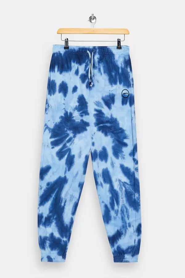 Green tie dye joggers topshop hot sale