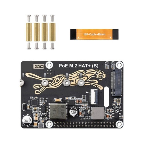 PCIe To M.2 Adapter For RPi 5 Power over Ethernet Function for 2230/42/60/80 - Afbeelding 7 van 8