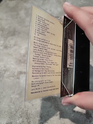 U2 – War Cassette Tape 1983 Island Records - Picture 5 of 8