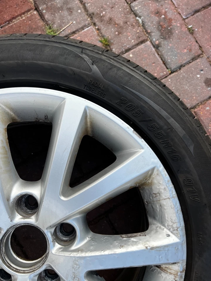 VW Jetta 16 " Ronal Alu Felge 1K0601025CP 1K0601025CQ 6.5Jx16 ET50 #2 - Bild 3 von 4