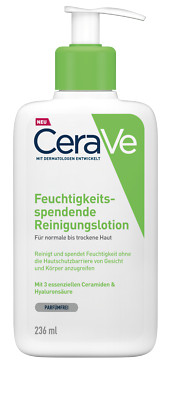 CeraVe Feuchtigkeitsspendende Reinigungslotion 236 ml, ,Pzn 14017487