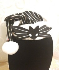 Nightmare Before Christmas Cosplay Santa Hat with Bat New With Tags; 5 Available