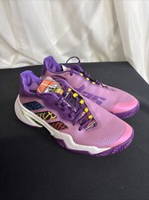 Adidas Bounce Barricade Purple Sneakers Women's Size 7 NEW